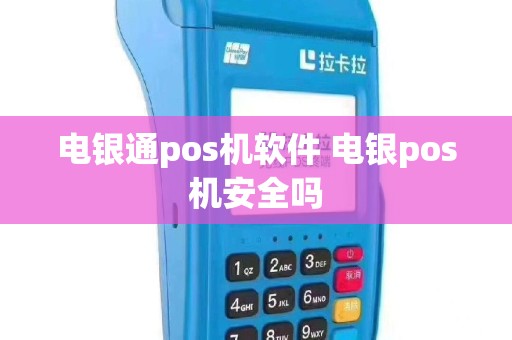 电银通pos机软件 电银pos机安全吗