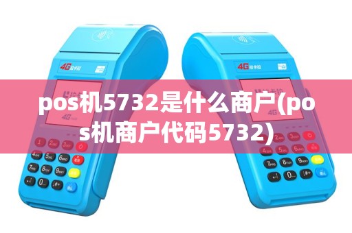 pos机5732是什么商户(pos机商户代码5732)