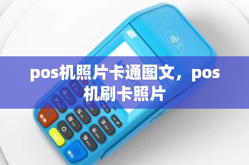 pos机照片卡通图文，pos机刷卡照片