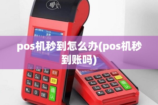 pos机秒到怎么办(pos机秒到账吗)