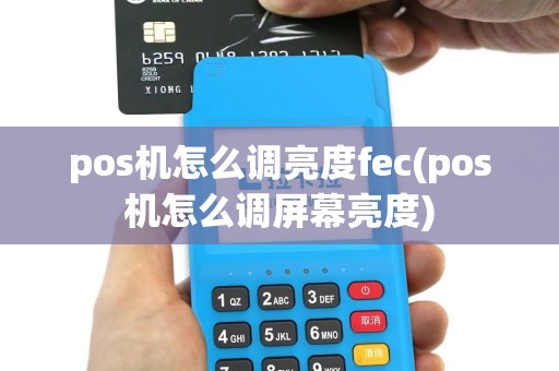 pos机怎么调亮度fec(pos机怎么调屏幕亮度)