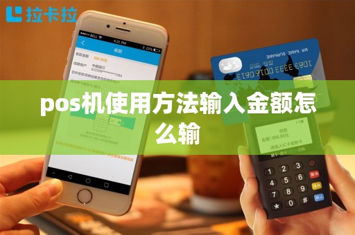 pos机使用方法输入金额怎么输