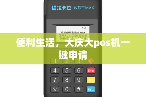 便利生活，大庆大pos机一键申请