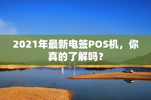 2021年最新电签POS机，你真的了解吗？