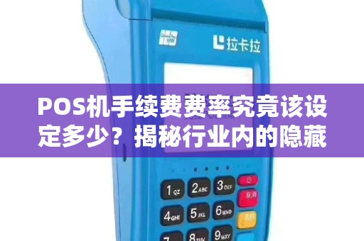 POS机手续费费率究竟该设定多少？揭秘行业内的隐藏规则！