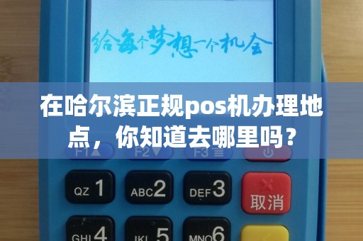 在哈尔滨正规pos机办理地点，你知道去哪里吗？