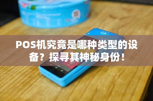 POS机究竟是哪种类型的设备？探寻其神秘身份！