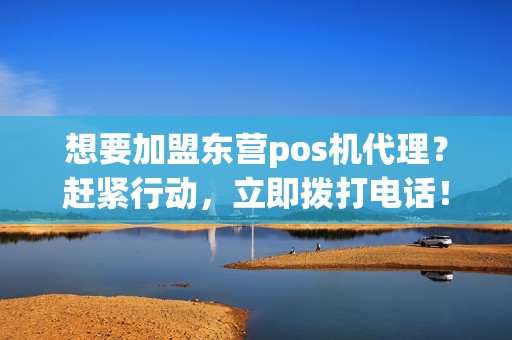 想要加盟东营pos机代理？赶紧行动，立即拨打电话！