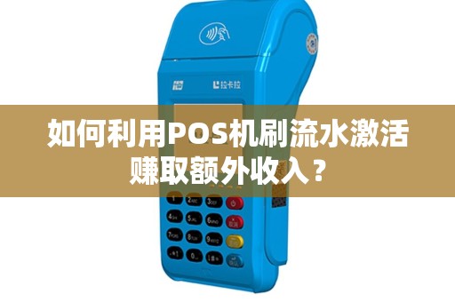 如何利用POS机刷流水激活赚取额外收入？