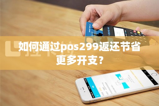 如何通过pos299返还节省更多开支？