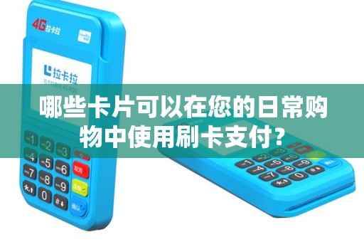 哪些卡片可以在您的日常购物中使用刷卡支付？