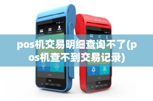 pos机交易明细查询不了(pos机查不到交易记录)