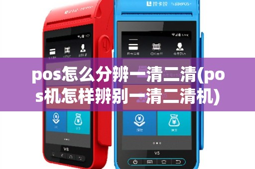 pos怎么分辨一清二清(pos机怎样辨别一清二清机)