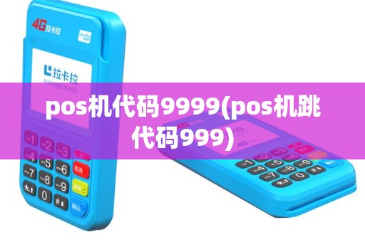 pos机代码9999(pos机跳代码999)