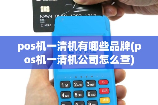 pos机一清机有哪些品牌(pos机一清机公司怎么查)