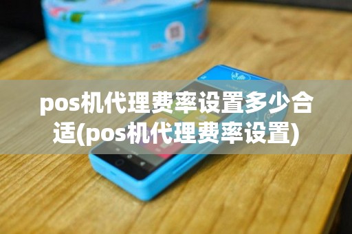 pos机代理费率设置多少合适(pos机代理费率设置)