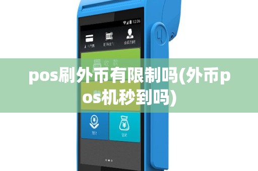 pos刷外币有限制吗(外币pos机秒到吗)