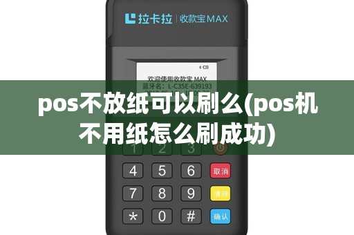 pos不放纸可以刷么(pos机不用纸怎么刷成功)