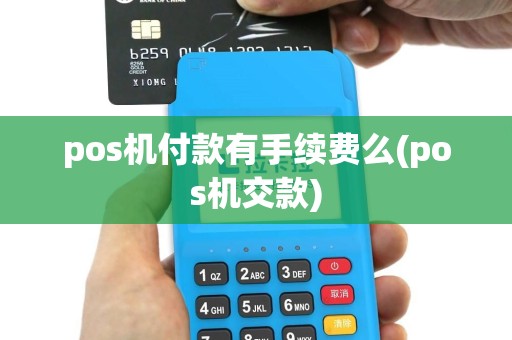 pos机付款有手续费么(pos机交款)