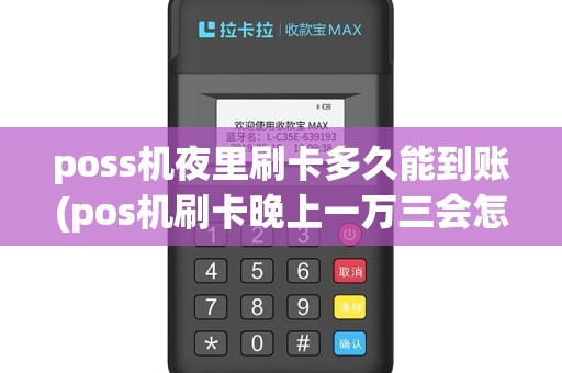 poss机夜里刷卡多久能到账(pos机刷卡晚上一万三会怎样)