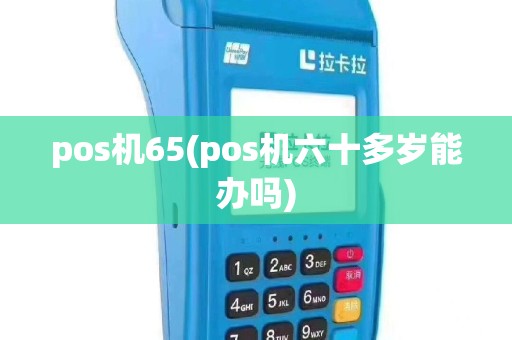 pos机65(pos机六十多岁能办吗)