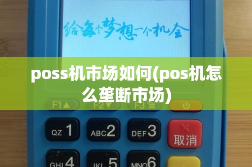 poss机市场如何(pos机怎么垄断市场)