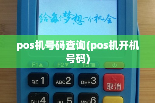 pos机号码查询(pos机开机号码)