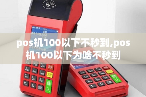 pos机100以下不秒到,pos机100以下为啥不秒到