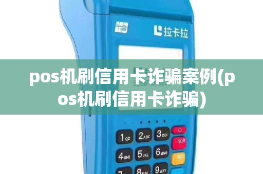 pos机刷信用卡诈骗案例(pos机刷信用卡诈骗)