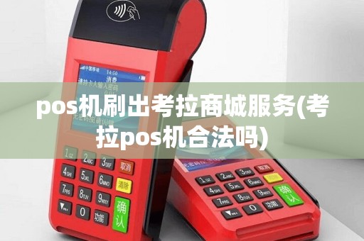 pos机刷出考拉商城服务(考拉pos机合法吗)
