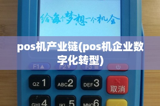 pos机产业链(pos机企业数字化转型)