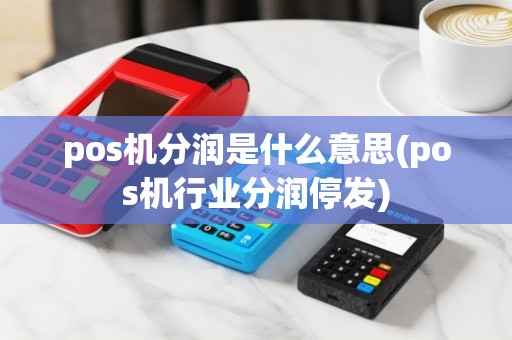 pos机分润是什么意思(pos机行业分润停发)
