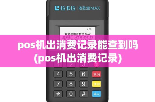 pos机出消费记录能查到吗(pos机出消费记录)