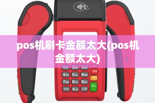 pos机刷卡金额太大(pos机金额太大)