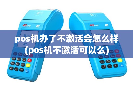 pos机办了不激活会怎么样(pos机不激活可以么)