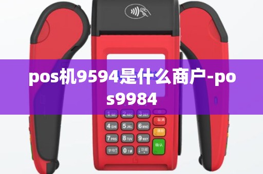 pos机9594是什么商户-pos9984