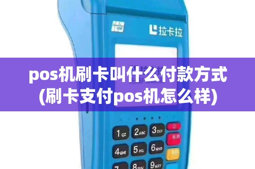 pos机刷卡叫什么付款方式(刷卡支付pos机怎么样)