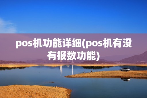 pos机功能详细(pos机有没有报数功能)