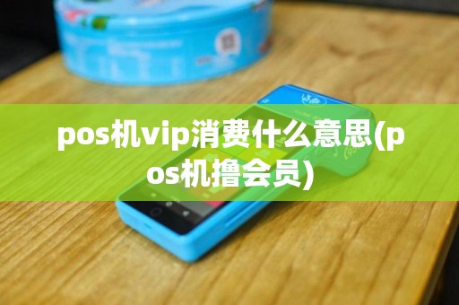 pos机vip消费什么意思(pos机撸会员)