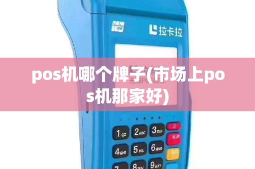 pos机哪个牌子(市场上pos机那家好)