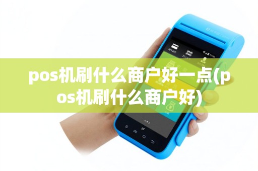 pos机刷什么商户好一点(pos机刷什么商户好)