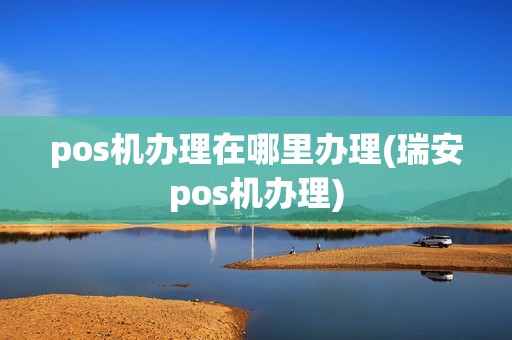 pos机办理在哪里办理(瑞安pos机办理)