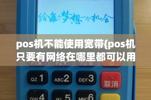 pos机不能使用宽带{pos机只要有网络在哪里都可以用}