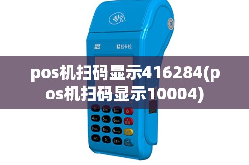 pos机扫码显示416284(pos机扫码显示10004)