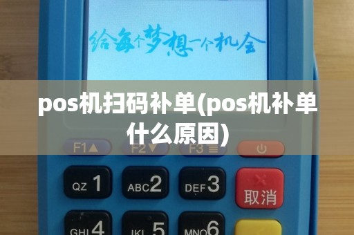 pos机扫码补单(pos机补单什么原因)