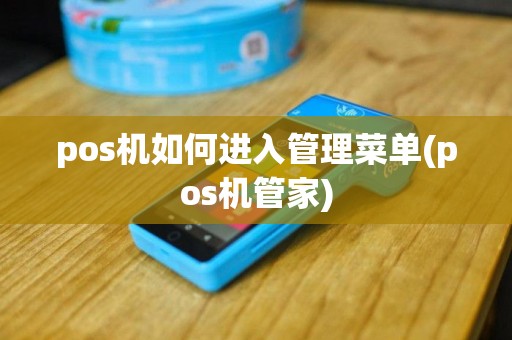 pos机如何进入管理菜单(pos机管家)