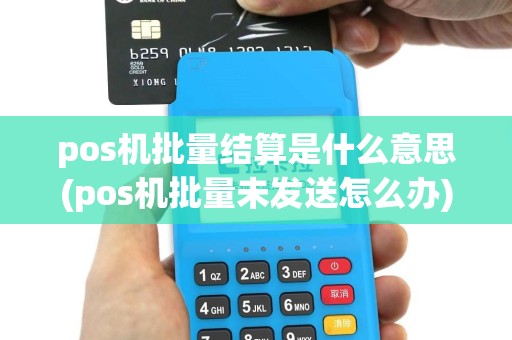 pos机批量结算是什么意思(pos机批量未发送怎么办)