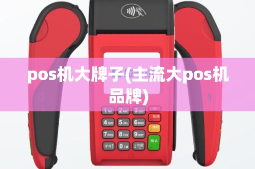 pos机大牌子(主流大pos机品牌)