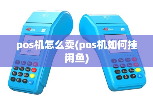 pos机怎么卖(pos机如何挂闲鱼)