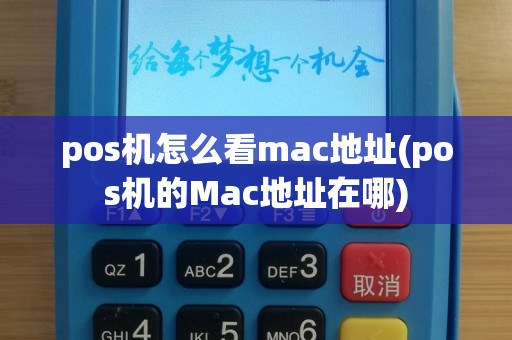 pos机怎么看mac地址(pos机的Mac地址在哪)